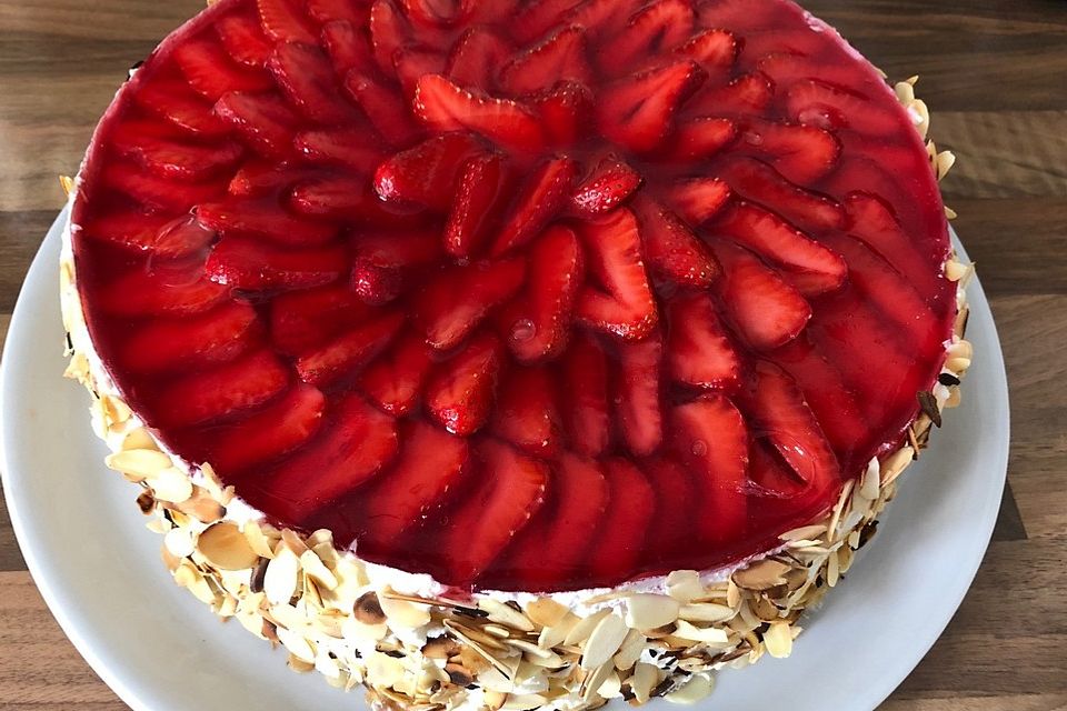 Erdbeertorte