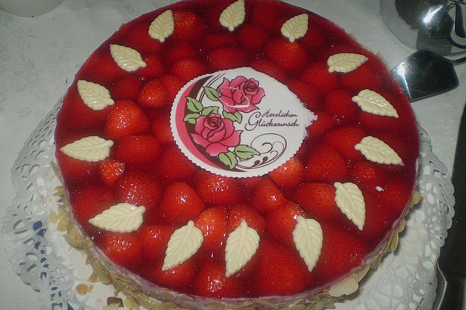 Erdbeertorte