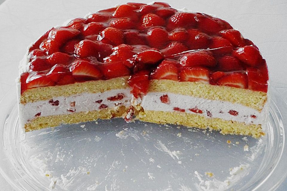 Erdbeertorte