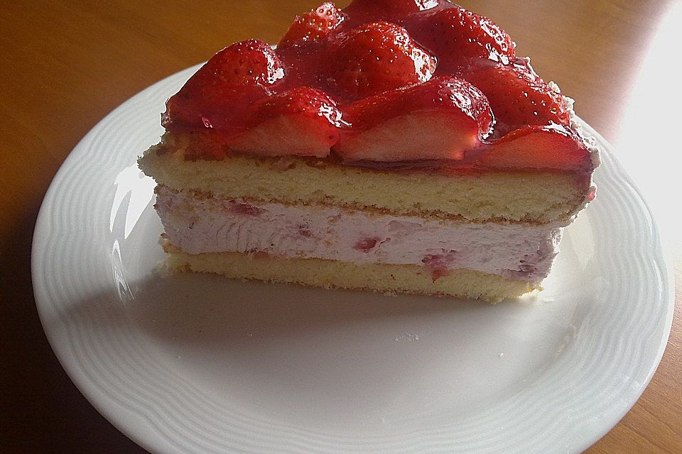 Erdbeertorte