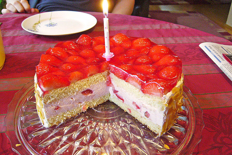 Erdbeertorte