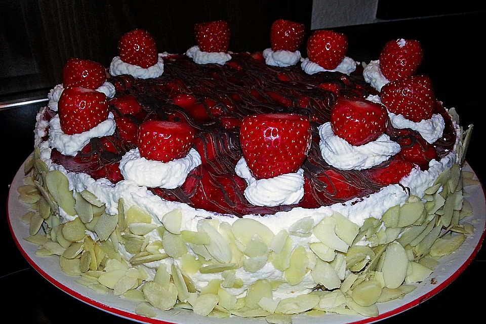 Erdbeertorte