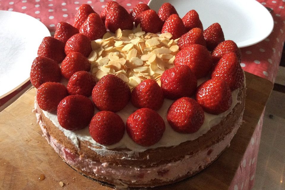 Erdbeertorte