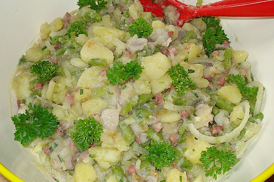 Bohnen - Kartoffel - Salat