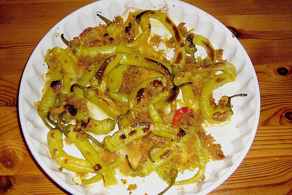 Gegrillte Peperoni