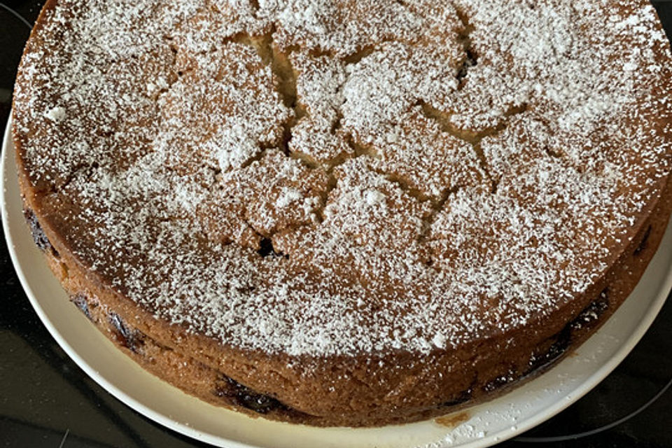 Haferflocken - Heidelbeer - Kuchen