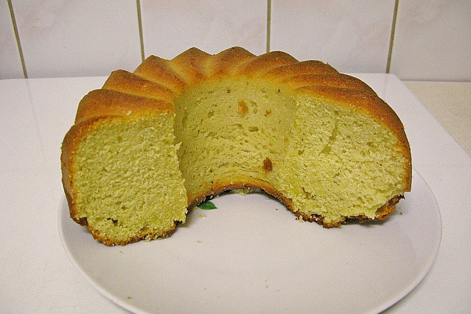 Zitronen - Sprudel Kuchen