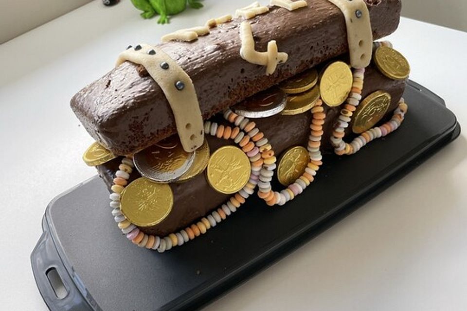 Schokoladen - Nusskuchen