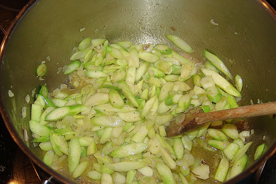 Spargel-Pak Choi-Gemüse