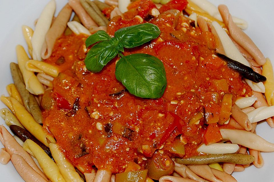 Tomaten - Frischkäse - Pastasauce