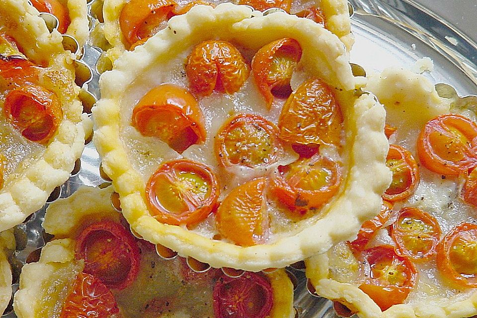 Kirschtomaten - Tartelettes