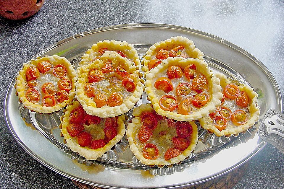 Kirschtomaten - Tartelettes