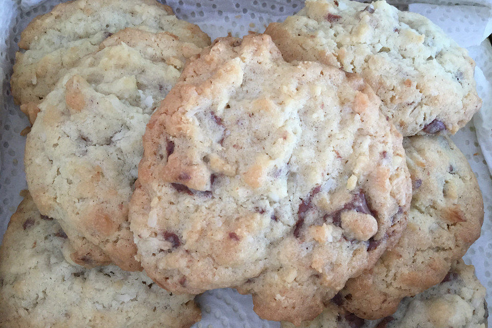 Schokoladen - Kokos - Cookies