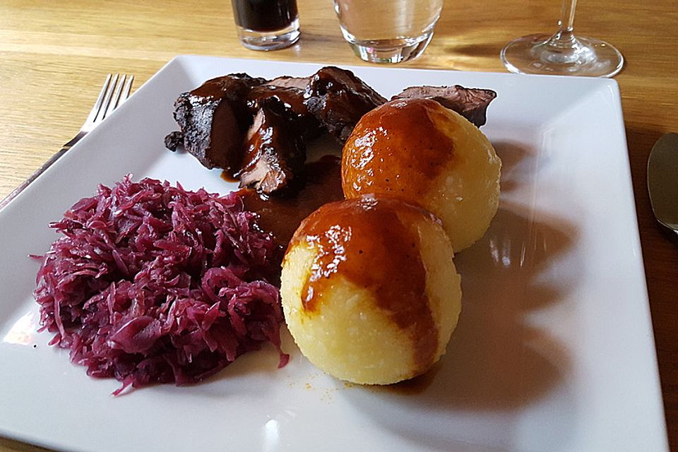 Hirsch - Schmorbraten