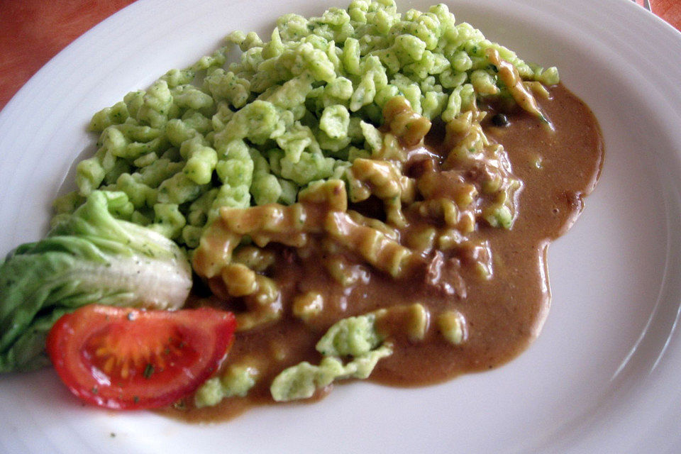 Bärlauchspätzle