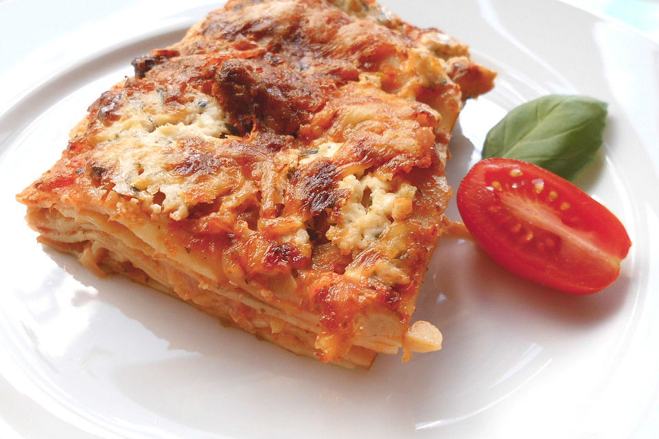 Zucchini - Champignon - Lasagne