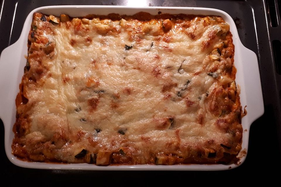 Zucchini - Champignon - Lasagne