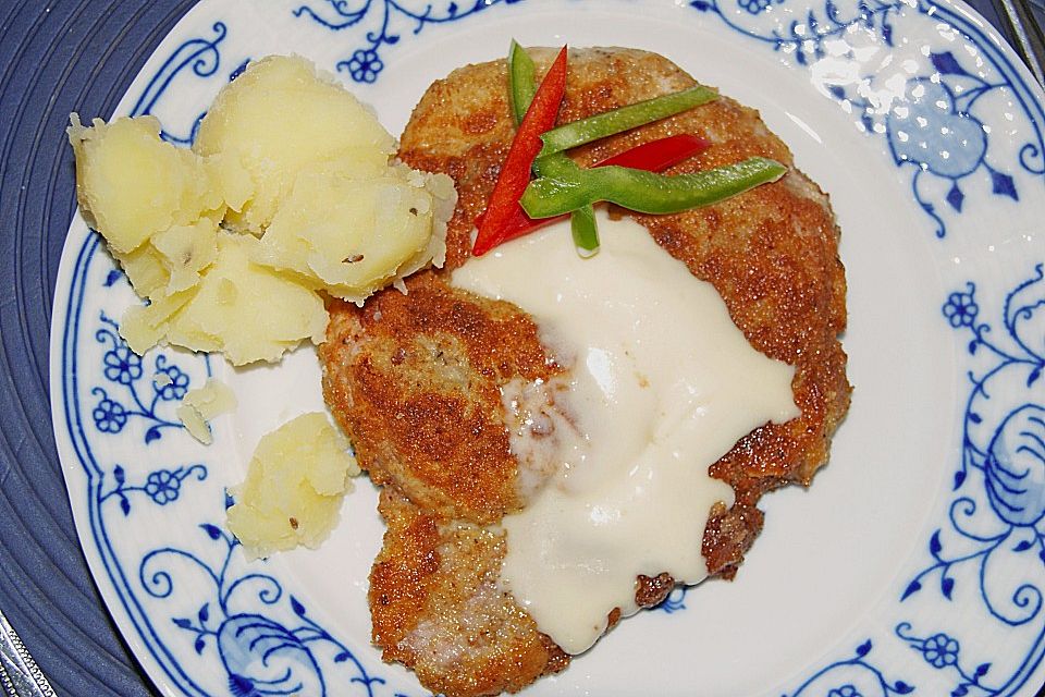 Kochkäse-Schnitzel