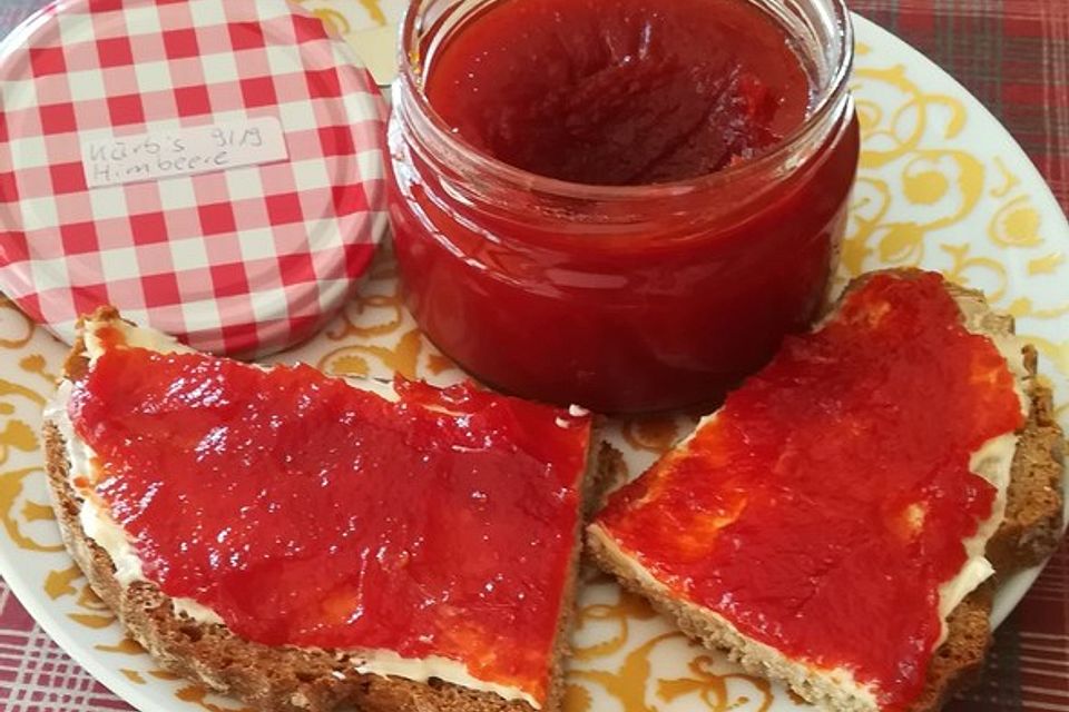 Kürbis - Himbeer - Marmelade