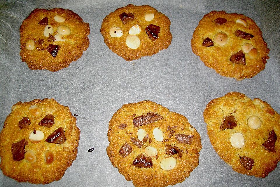 Riesige Macadamianuss - Cookies