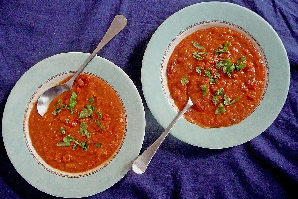 Italienische Tomatensuppe