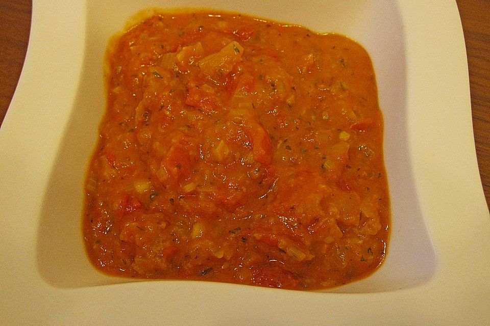 Italienische Tomatensuppe