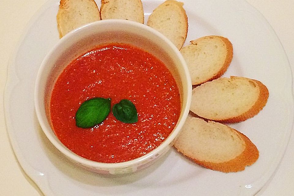 Italienische Tomatensuppe