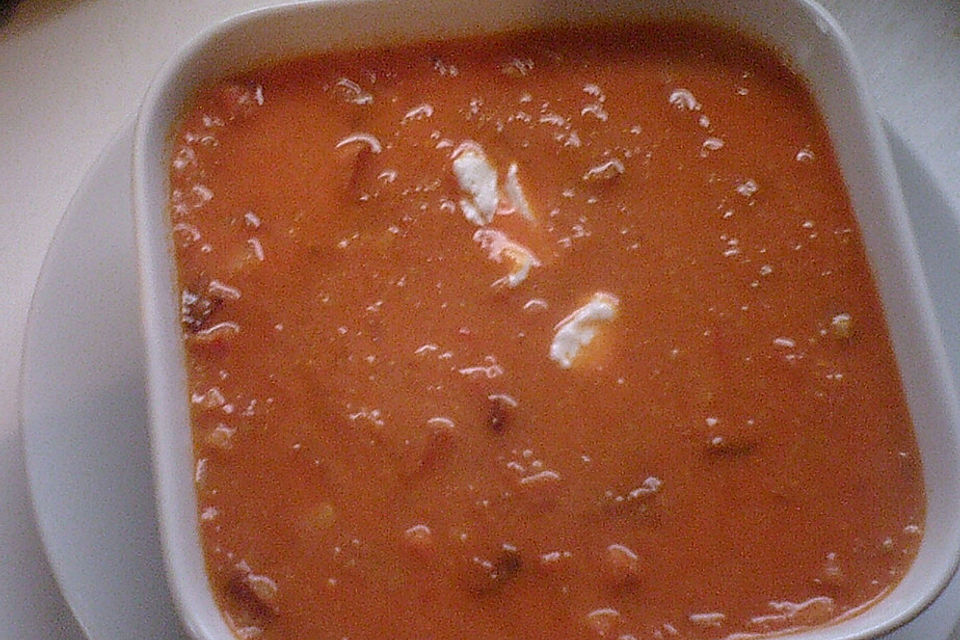 Tomaten - Buttermilchsuppe