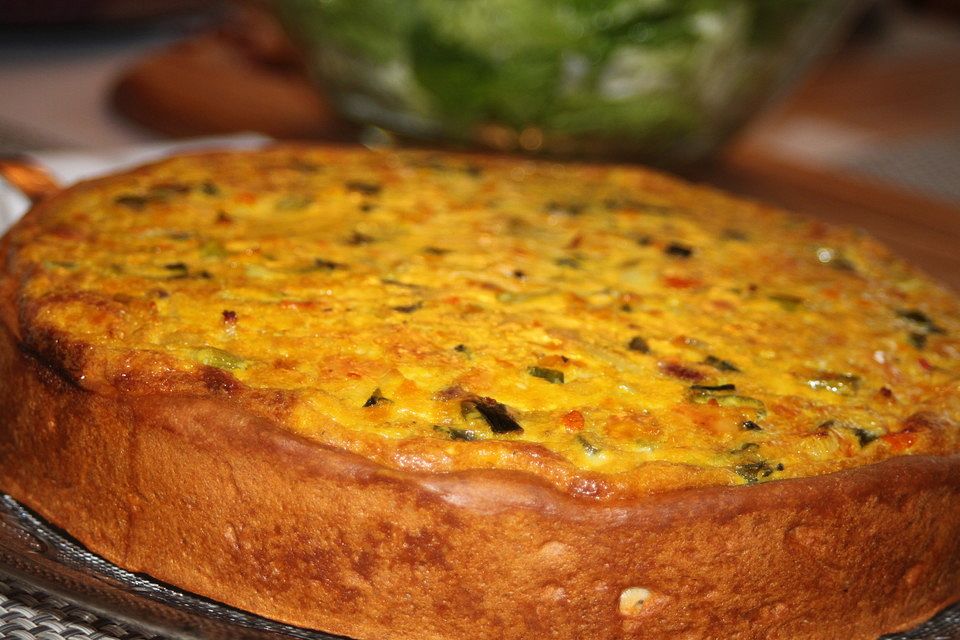 Kürbis - Zwiebel - Quiche