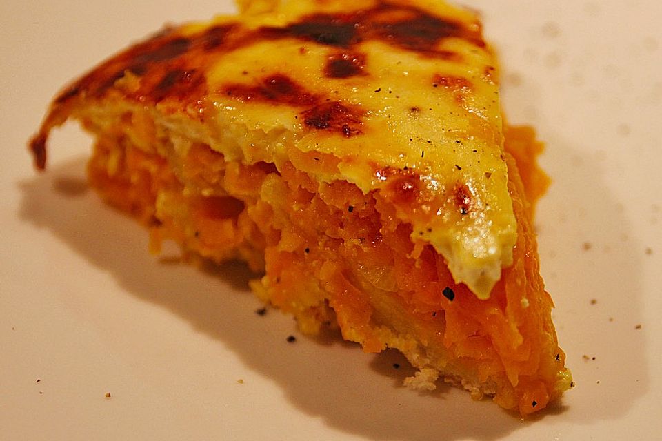 Kürbis - Zwiebel - Quiche