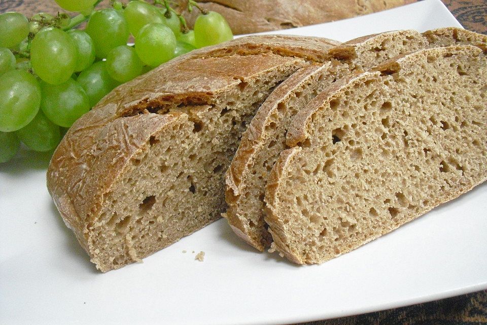 Bierbrot mit Sauerteig