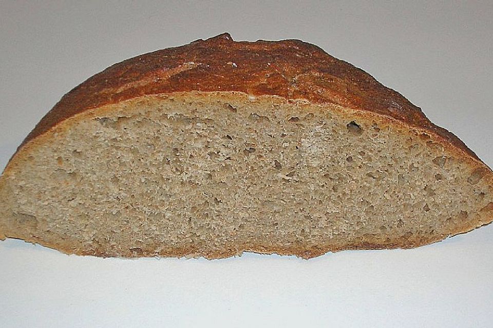 Bierbrot mit Sauerteig