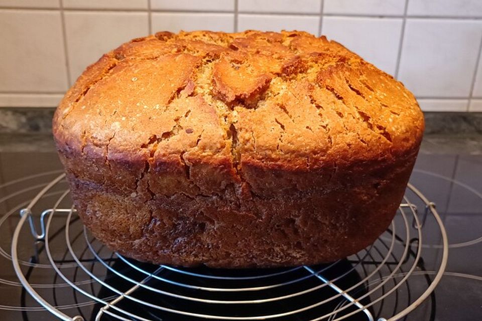 Bierbrot mit Sauerteig