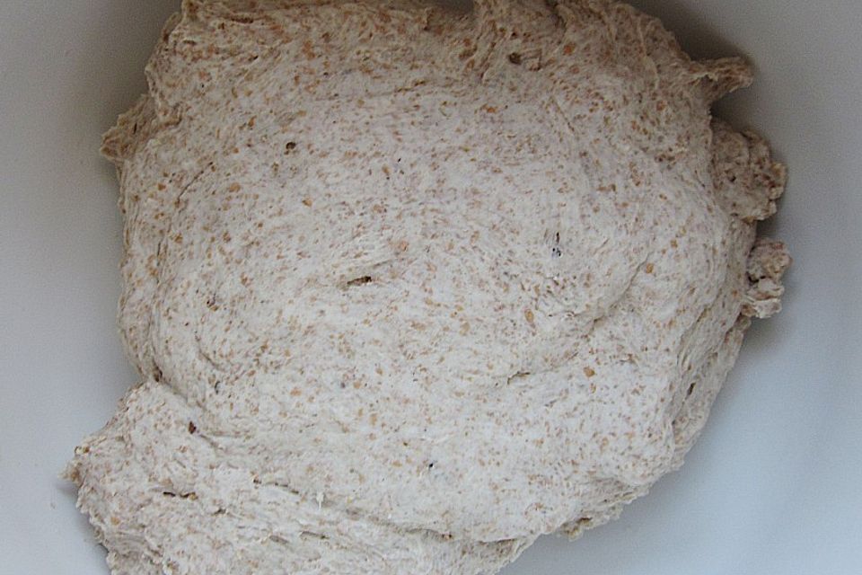 Bierbrot mit Sauerteig