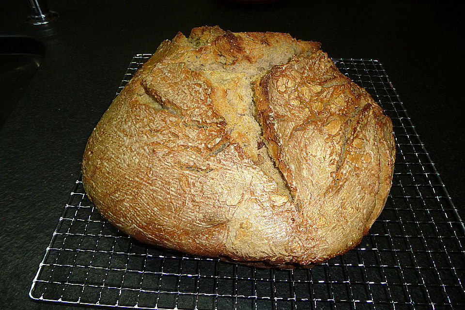 Bierbrot mit Sauerteig