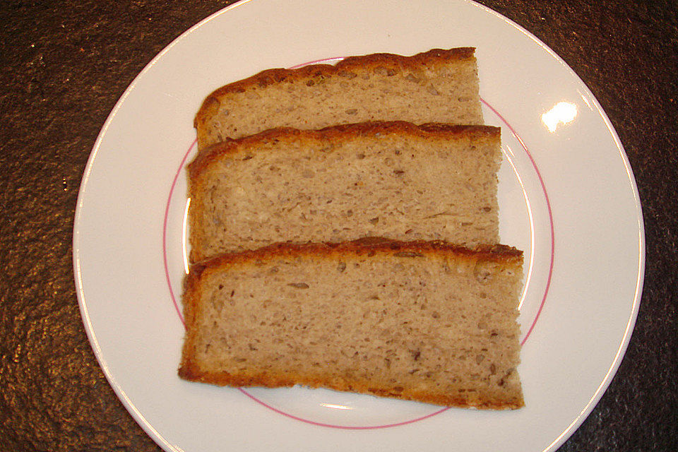 Bierbrot mit Sauerteig