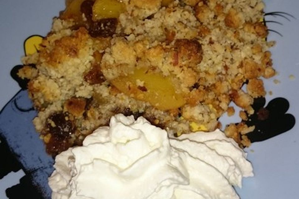 Apfel Crumble