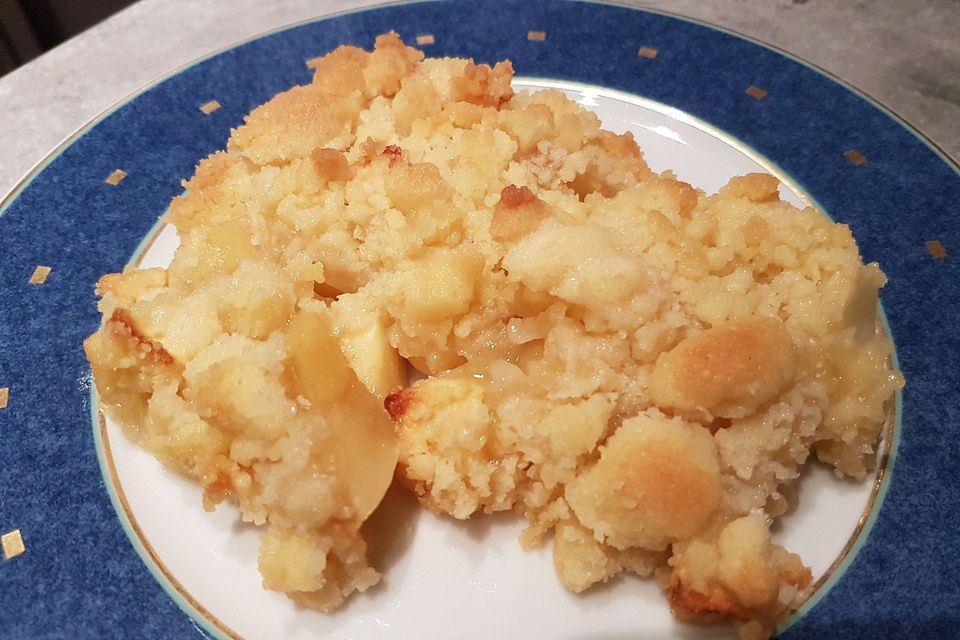 Apfel Crumble