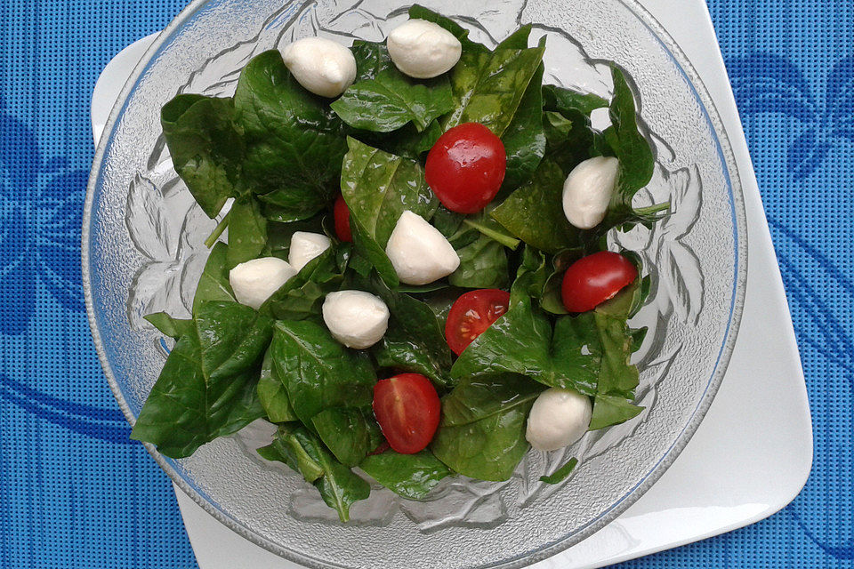 Italienischer Spinat - Salat