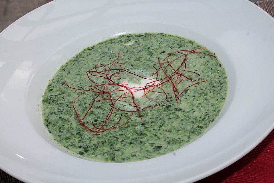 Spinatsuppe