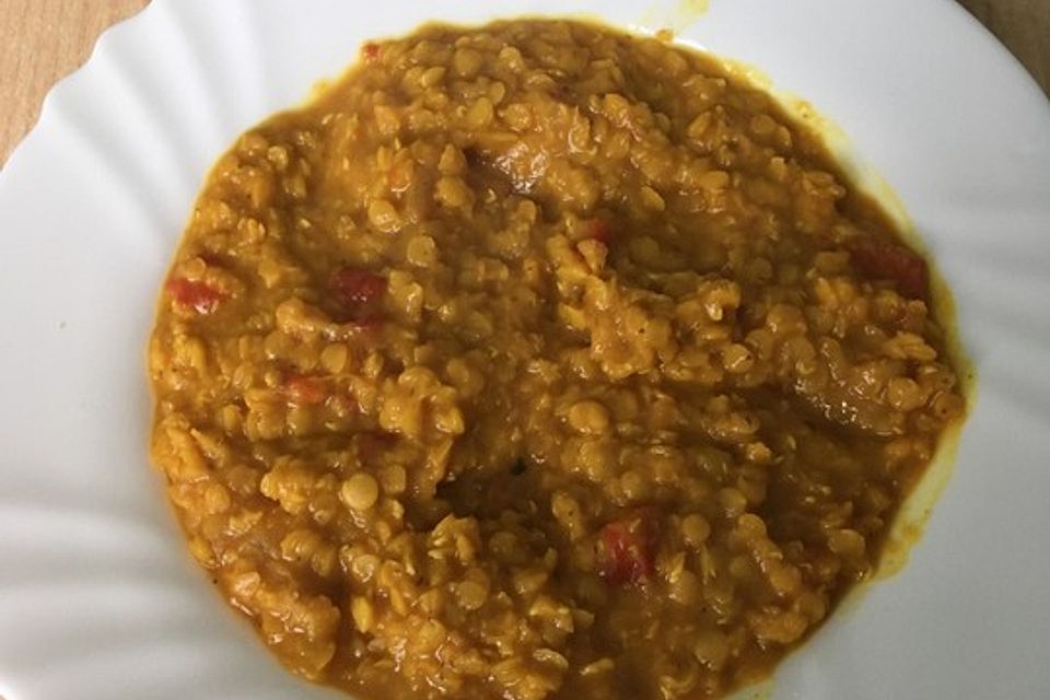 Rote Linsen (Dhal)