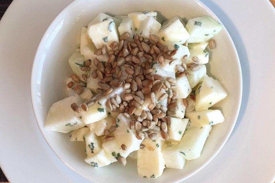 Kohlrabi - Apfel - Salat