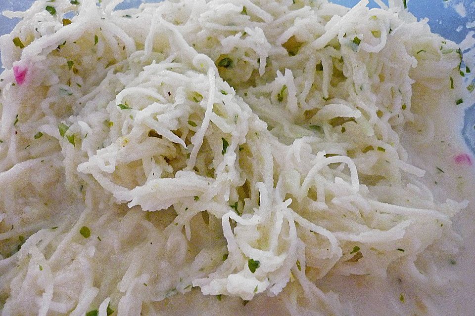 Kohlrabi - Apfel - Salat