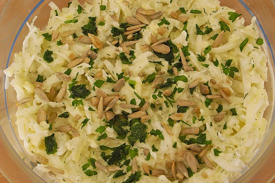 Kohlrabi - Apfel - Salat