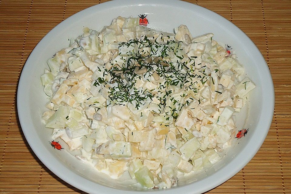 Kohlrabi - Apfel - Salat