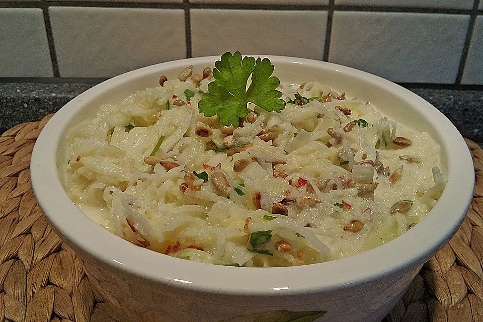 Kohlrabi - Apfel - Salat