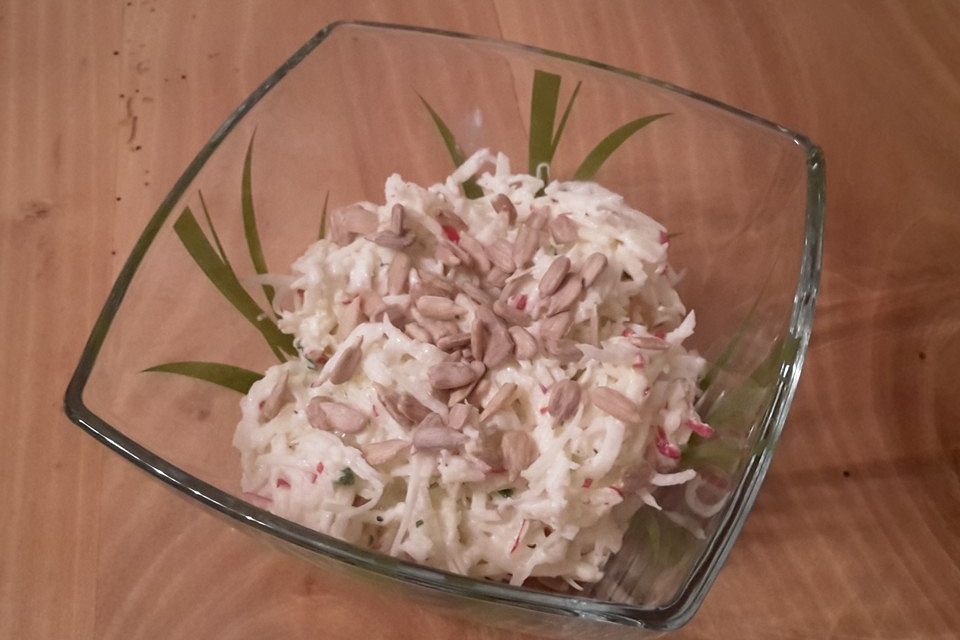 Kohlrabi - Apfel - Salat