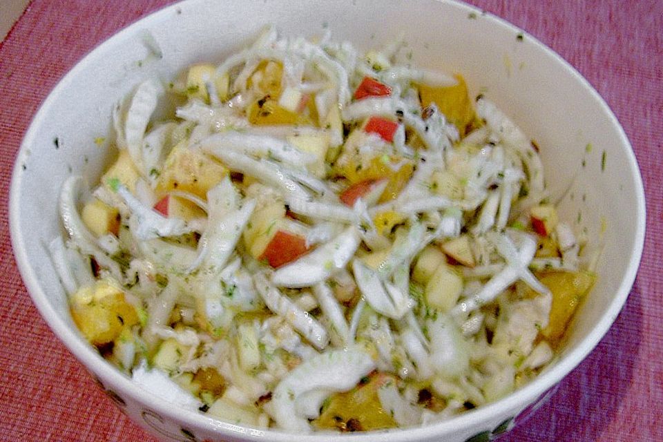 Fenchel-Apfel-Salat