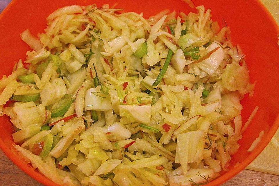 Fenchel-Apfel-Salat