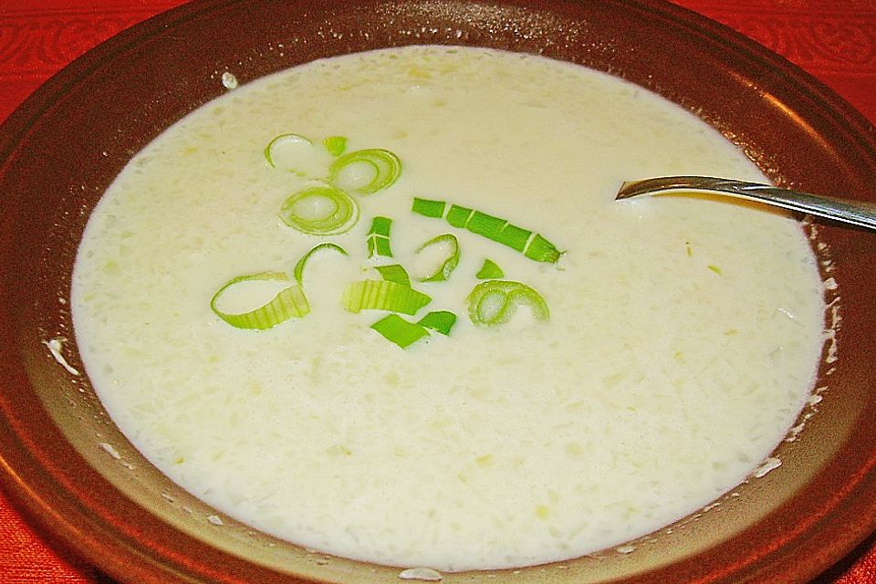 Kohlrabicremesuppe